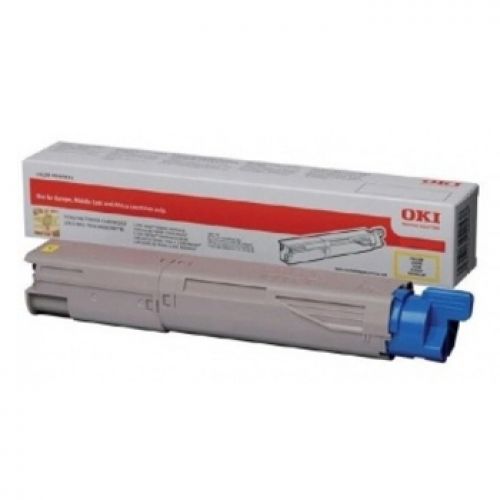 OKI MC853 / MC873 Toner Amarelo , Oki , OKI45862837 , 5031713064176
